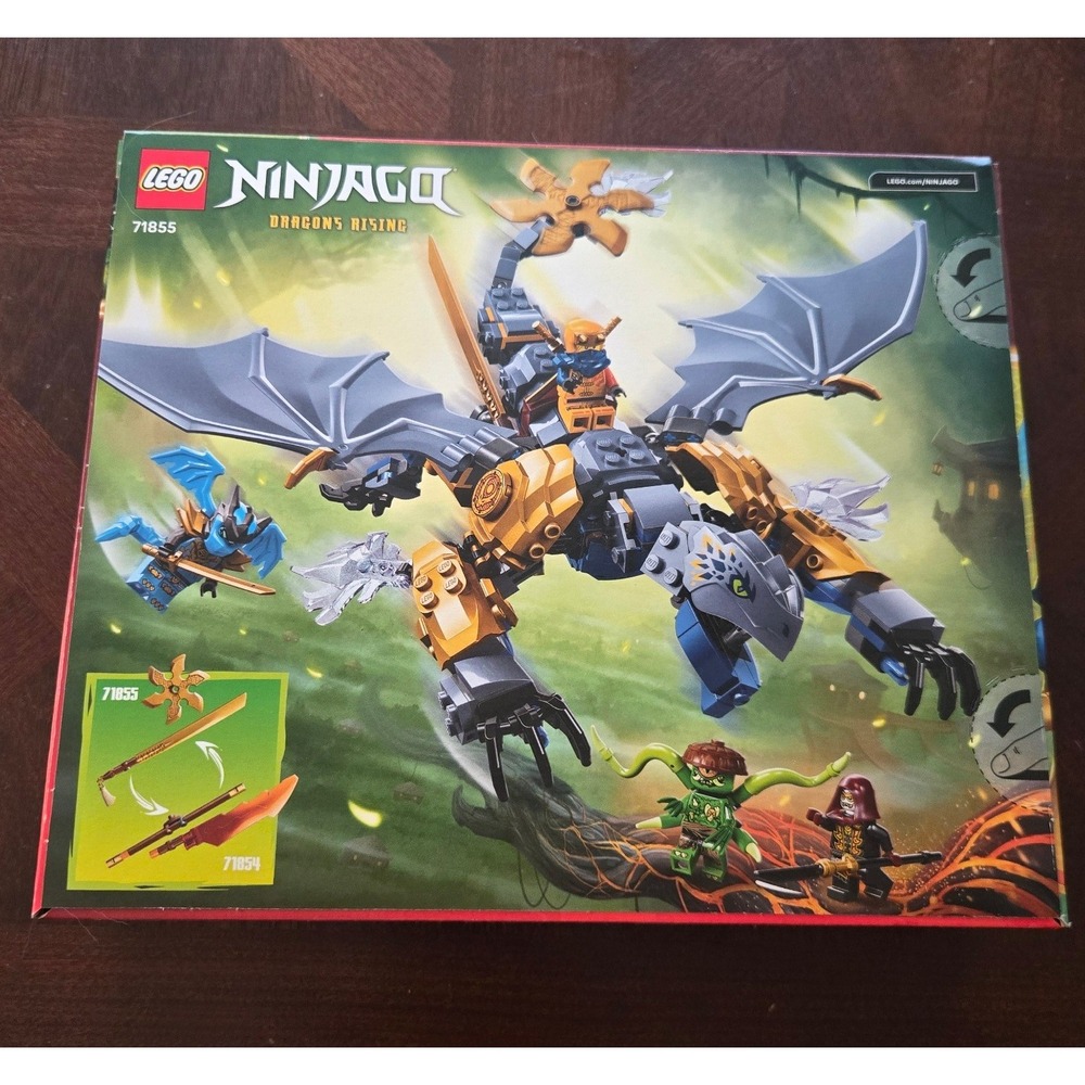 LEGO Ninjago Dragons Rising Ninja Dragon Riyu's Battle 71855 Building Set 347pcs